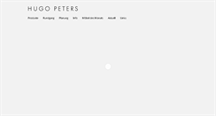 Desktop Screenshot of hugo-peters.ch